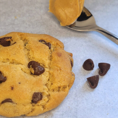 cookie with peanut butter