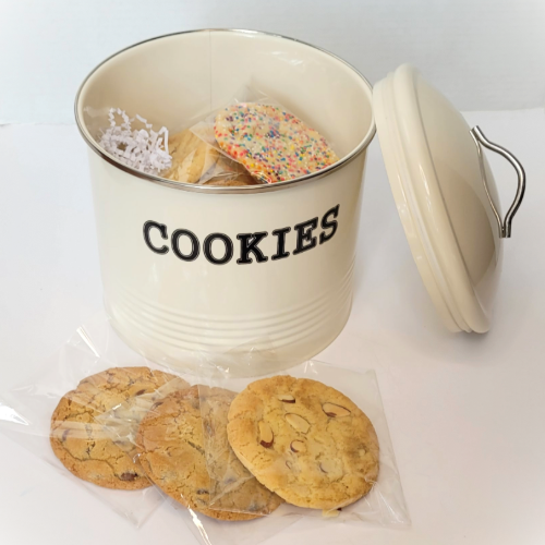 cookie jar gift with cookies